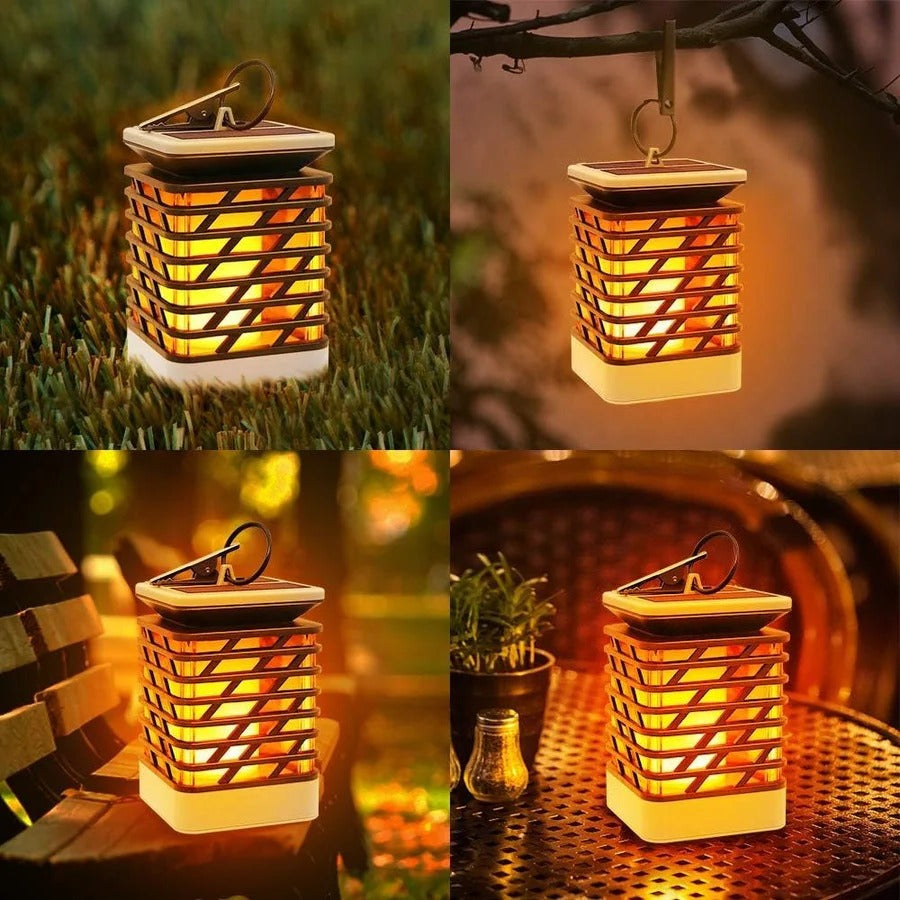 Southern Chic Solar LED Garden Lantern