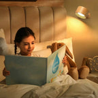 Southern Chic Rechargeable Wall Light with 360° Rotation