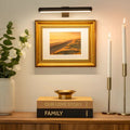 Southern Chic Wireless Rechargeable LED Wall Light for Artwork and Decor