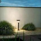 Southern Chic Solar-Powered Outdoor LED Lamp with Motion Sensor