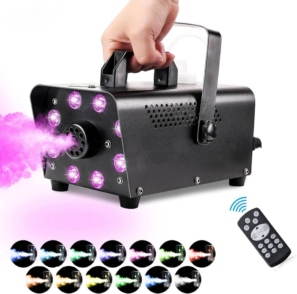 Southern Chic Smoke Machine W/ 13 Colorful LED Lights Effect