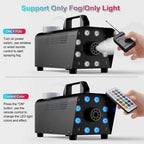 Southern Chic Smoke Machine W/ 13 Colorful LED Lights Effect