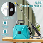 Southern Chic Rechargeable Electric Garden Sprayer 5L, Battery Powered Plant Sprayer with 3 Nozzles