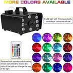 Southern Chic Smoke Machine W/ 13 Colorful LED Lights Effect