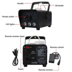 Southern Chic Smoke Machine W/ 13 Colorful LED Lights Effect