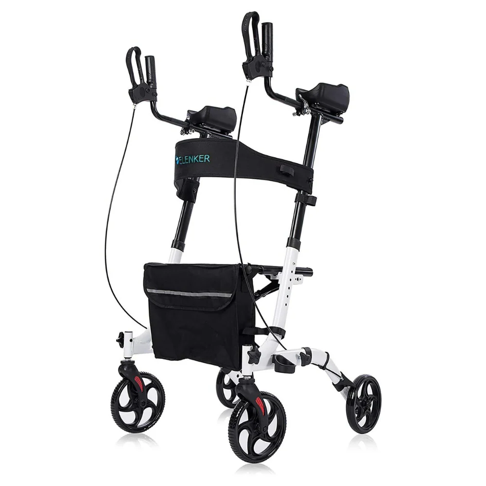 Southern Chic Senior safety stand up rollator walker with armrests
