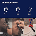 Southern Chic Rechargeable Professional T-Blade Barber Set | Cordless Barber Clippers