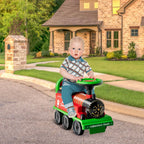 Southern Chic Ride-on | Kid's Rechargeable Ride On Toy Train And Track Set 6V