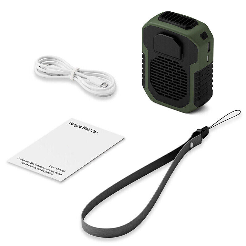 Southern Chic Rechargeable Portable Wireless Mini Waist Belt Fan