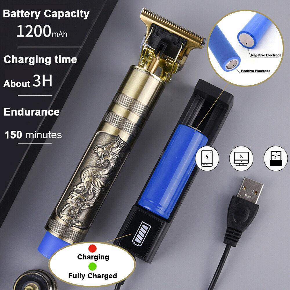 Southern Chic Rechargeable Professional T-Blade Barber Set | Cordless Barber Clippers
