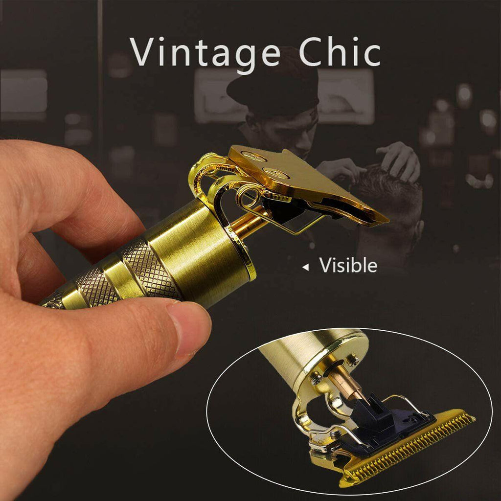 Southern Chic Rechargeable Professional T-Blade Barber Set | Cordless Barber Clippers