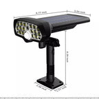 Southern Chic Solar Flood Lights with Motion Sensor