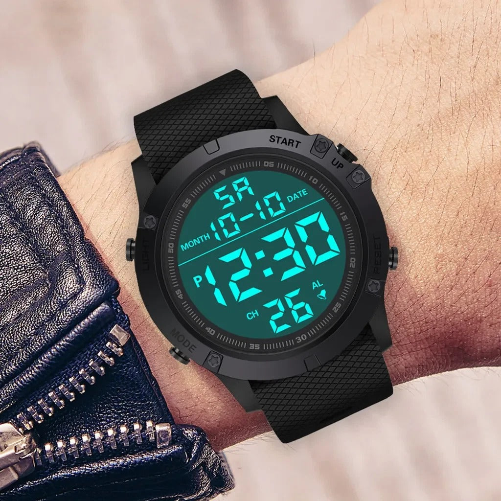Southern Chic Waterproof Digital Sports Men Watch