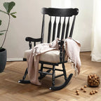 Southern Chic Wood Rocking Chair