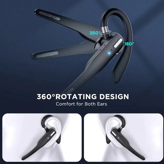 Southern Chic Trucker Dual Mic Wireless Bluetooth 5.1 Noise Cancelling Headset/Earpiece