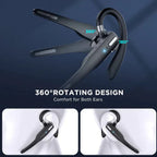 Southern Chic Trucker Dual Mic Wireless Bluetooth 5.1 Noise Cancelling Headset/Earpiece
