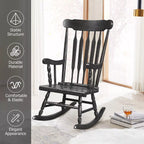 Southern Chic Wood Rocking Chair