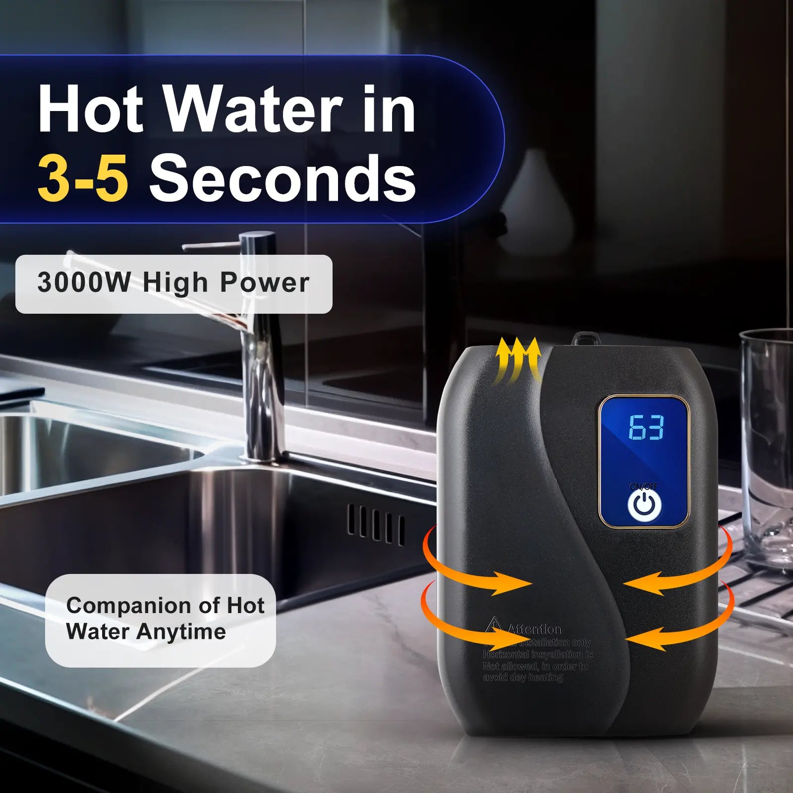 Southern Chic Tankless Water Heater – Instant Hot Water Solution for Showers & Sinks