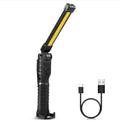 Southern Chic Rechargeable Magnetic Flashlight For Mechanics And Workplace