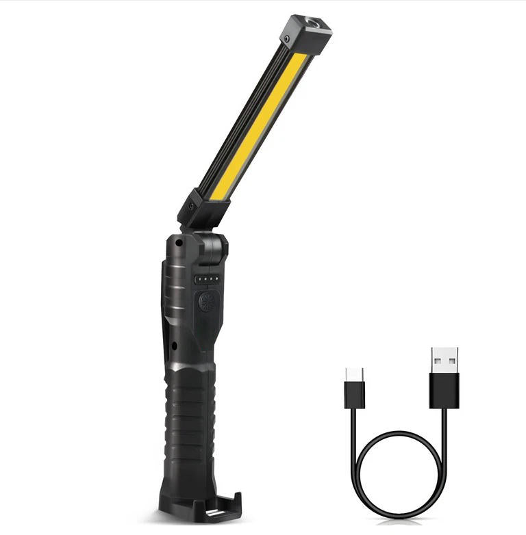 Southern Chic Rechargeable Magnetic Flashlight For Mechanics And Workplace