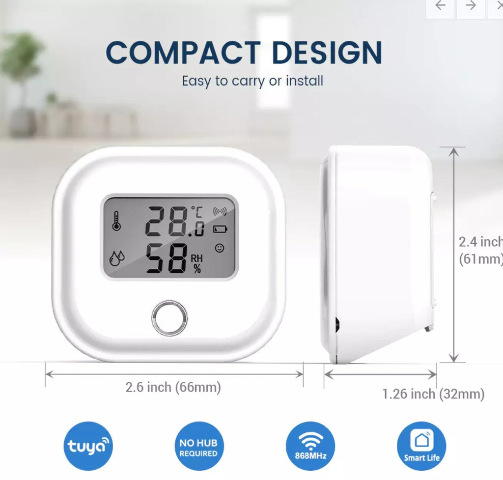 Southern Chic Smart Wifi Temperature and Humidity Monitor