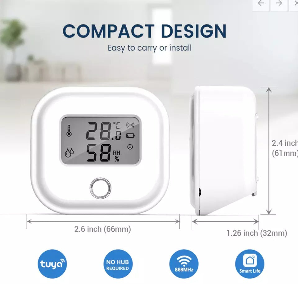 Southern Chic Smart Wifi Temperature and Humidity Monitor
