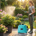 Sweet Southern Chic Rechargeable Electric Garden Sprayer 5L, Battery Powered Plant Sprayer with 3 Nozzles