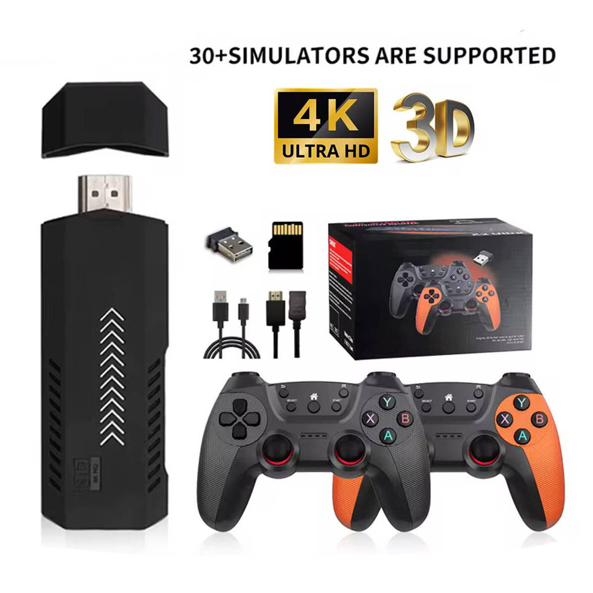 Sweet Southern Chic Retro Video Game Console 4k With Two Controllers - 41000 Games