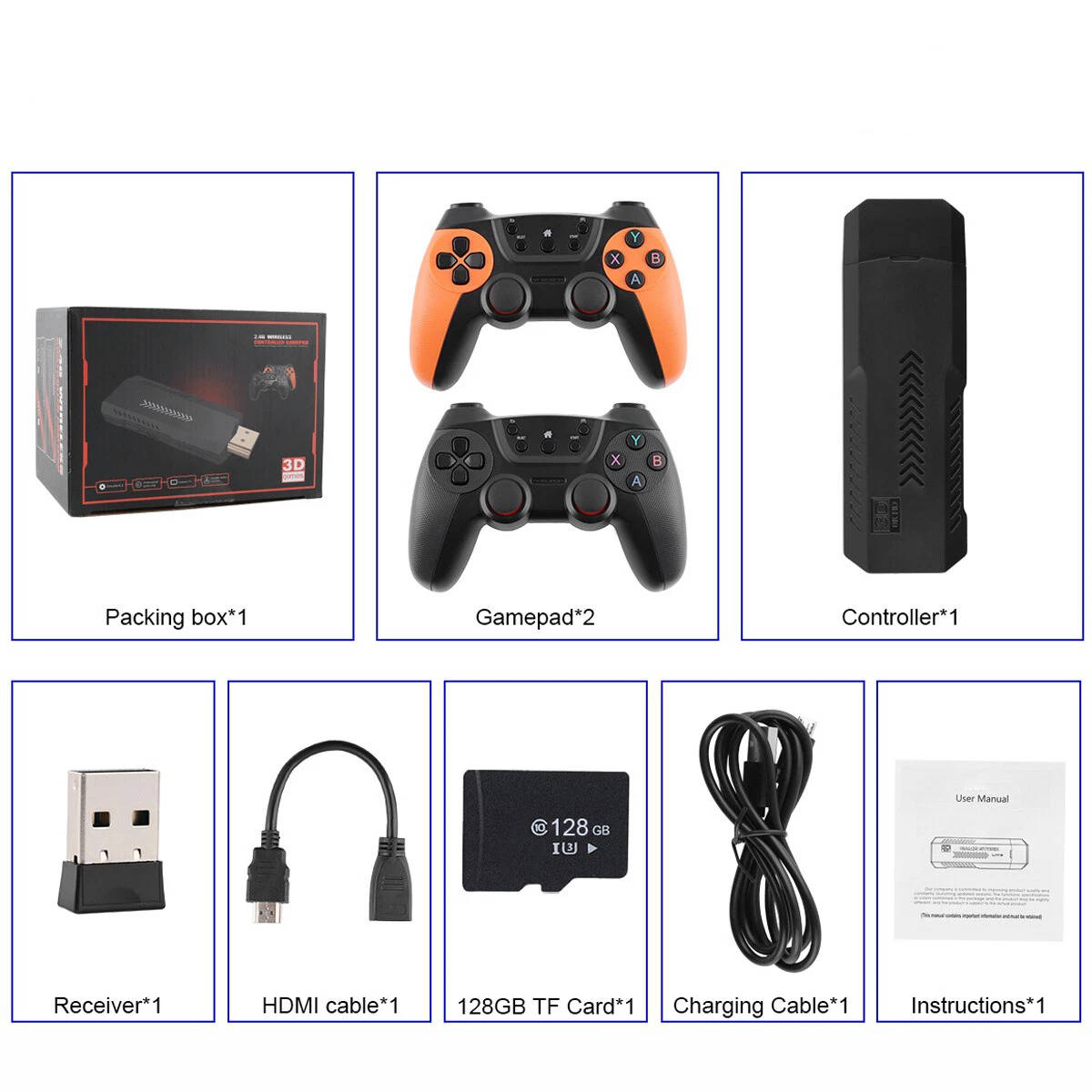 Sweet Southern Chic Retro Video Game Console 4k With Two Controllers - 41000 Games