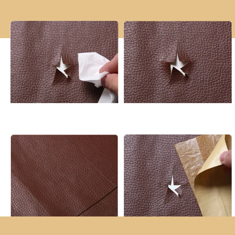 Sweet Southern Chic Self-Adhesive Leather Refinisher Cuttable Sofa Repair Patch (50x137cm)