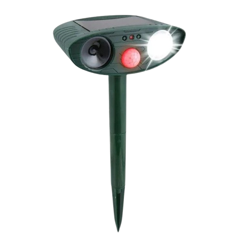 Sweet Southern Chic Ultrasonic Solar Deer Repeller – Motion Sensor Animal Deterrent for Garden & Yard
