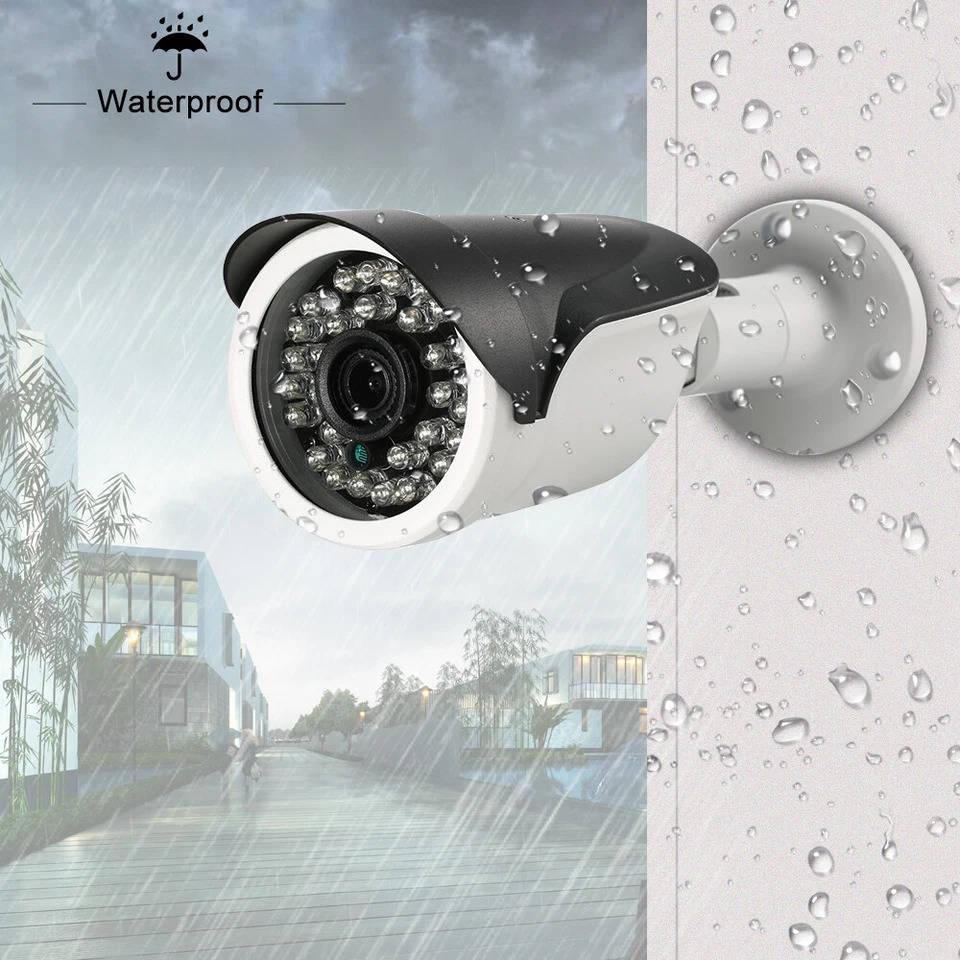 Sweet Southern Chic Wireless Security Camera Kit – Outdoor Surveillance System with Infrared Night Vision
